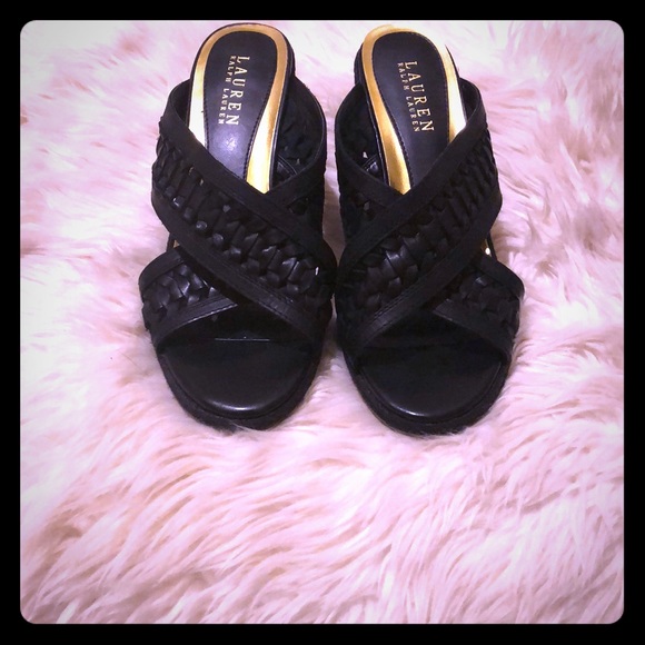 NWOB Lauren Giana Wedge Sandal - Picture 8 of 8